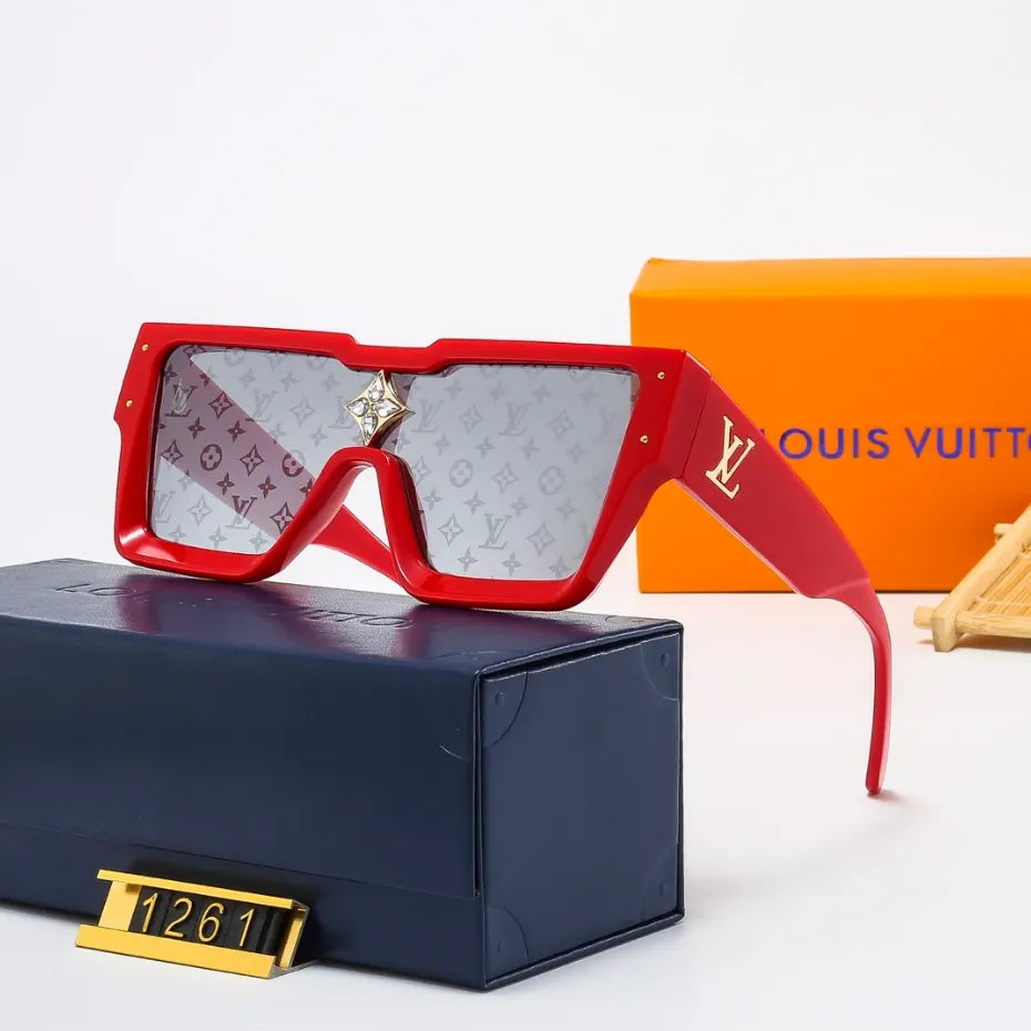 Louis vuitton New Unisex Large Frame Cool Sunglasses Butterfly