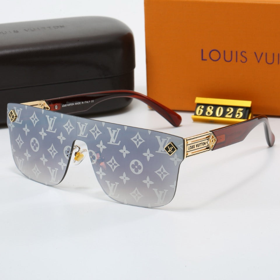 Louis vuitton New European and American style trendy sun protection sunglasses 68025 Butterfly