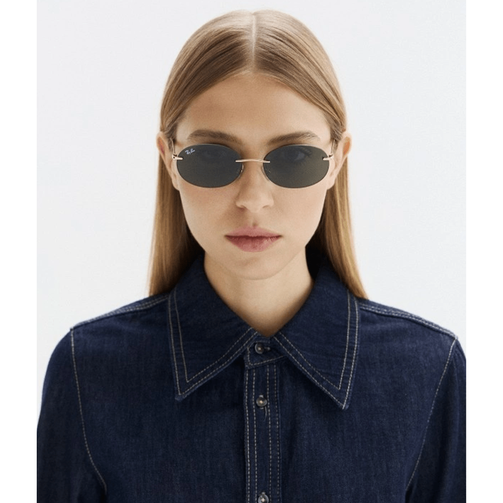 Ray-Ban RB3767 001/71 Sunglasses Oval