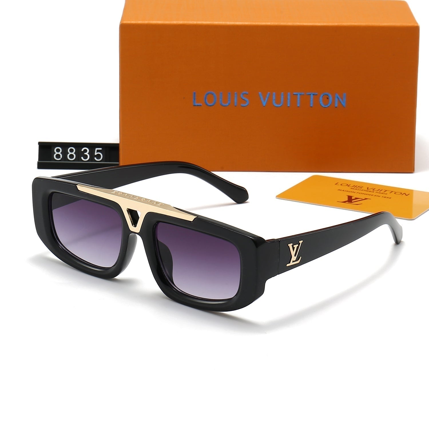 Louis vuitton Gradient Acetate Frame Metal Sunglasses Cat-Eye